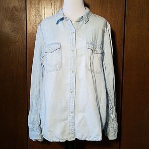 Universal Thread Tops - UNIVERSAL THREAD DENIM SHIRT SZ XL Universal Thread Tops - UNIVERSAL THREAD DENIM SHIRT SZ XL